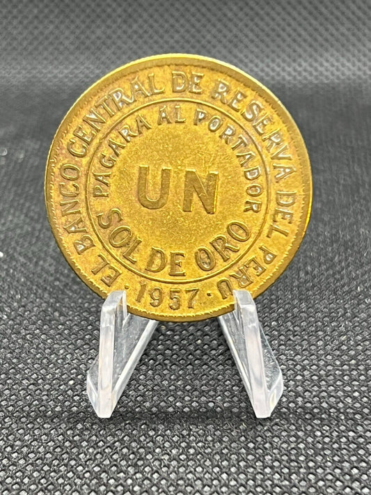 1957 Peru 1 Sol de Oro