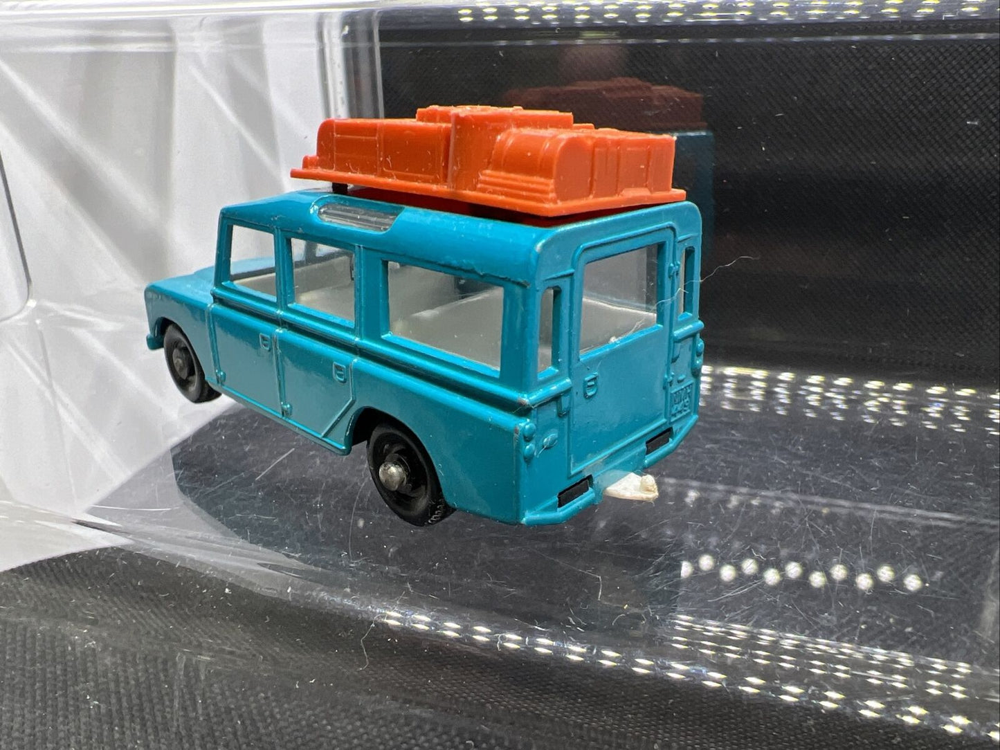 60s Lesney Matchbox Series No 12 BLUE LAND ROVER SAFARI Made England Near Mint