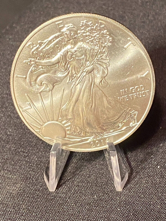 2014 $1 American Silver Eagle M S  70 #3024