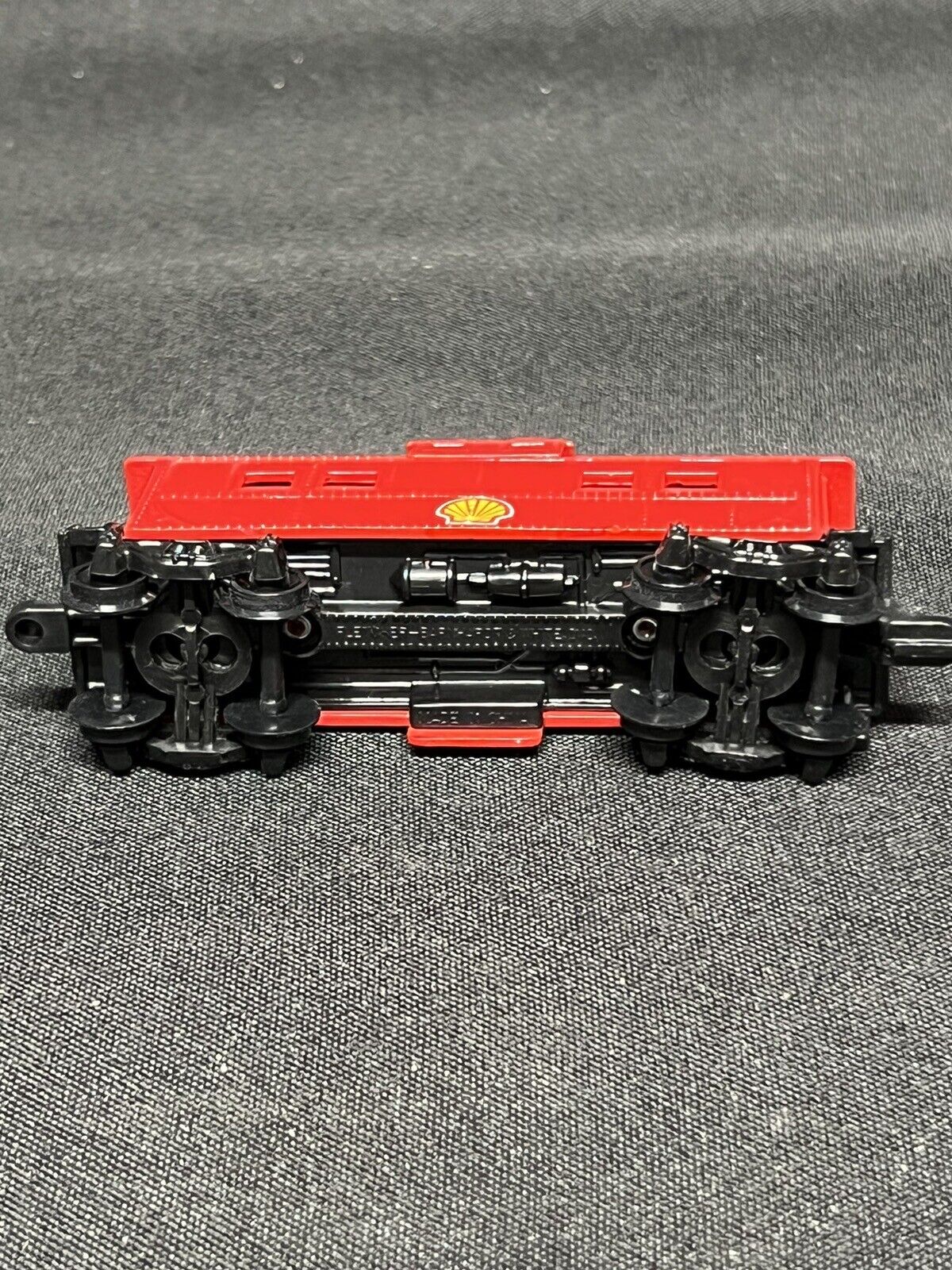 Shell Oil Promo Fletcher Barnhart & White  Diecast Train Red Caboose