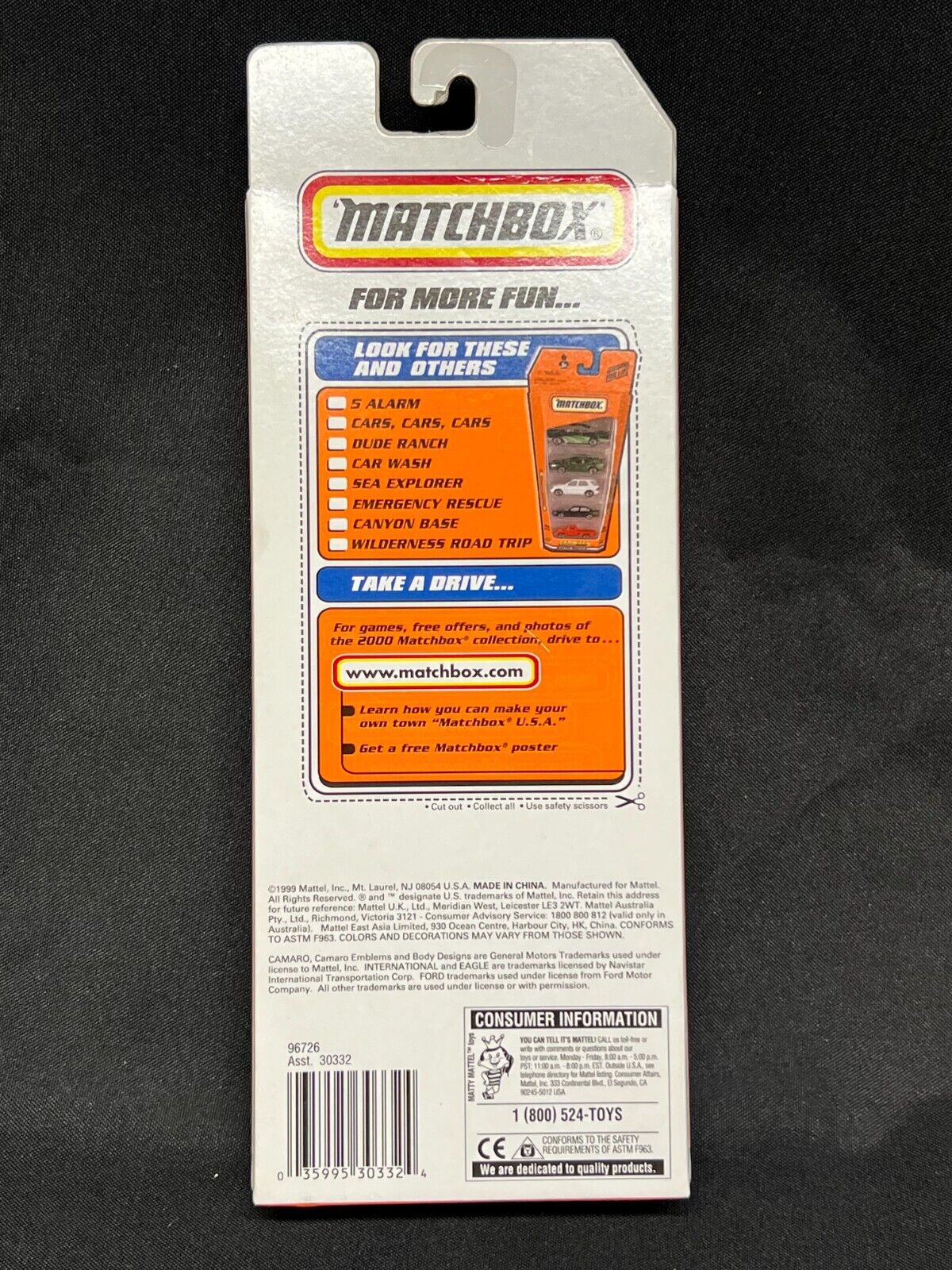 COLLECTORS: 1999 Matchbox 5 Pack Gift Boxes (NEW) YOU PICK EM!