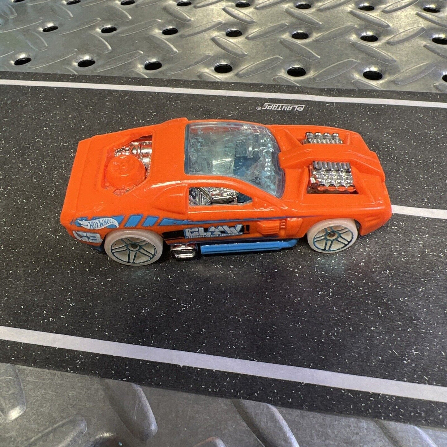 Hot Wheels Hollowback Die Cast Collectible Car - Orange - 2004 - Malaysia