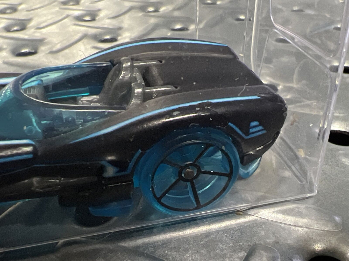 Hot Wheels Zelix Black Blue 2669AZ Rare Loose Diecast