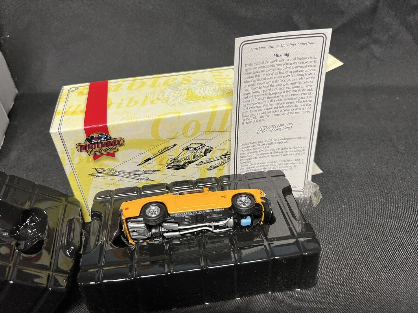 Matchbox Collectibles 1:43 1970 Ford Mustang Boss 429 YMC05 Models of Yesteryear