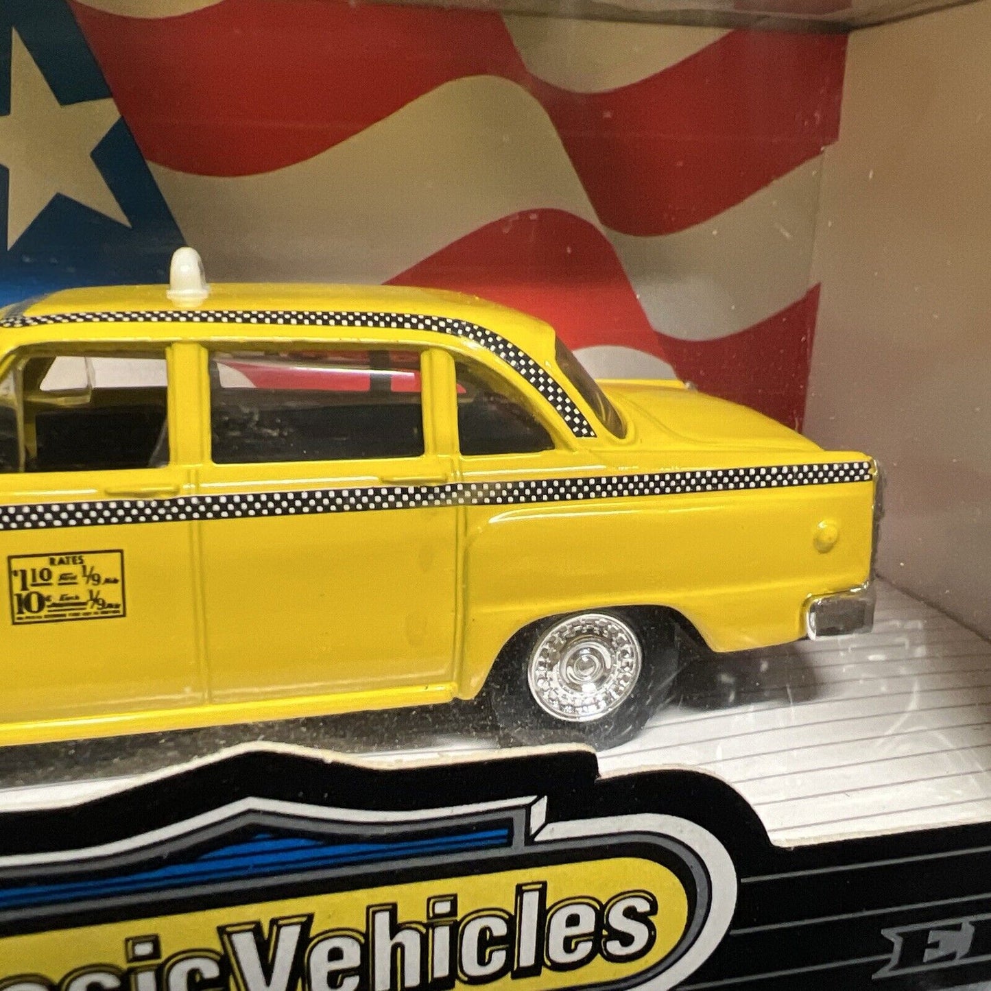 Vintage Ertl Die-Cast - Checker Cab in Orig. Box - 1:43 Scale - 1993 New