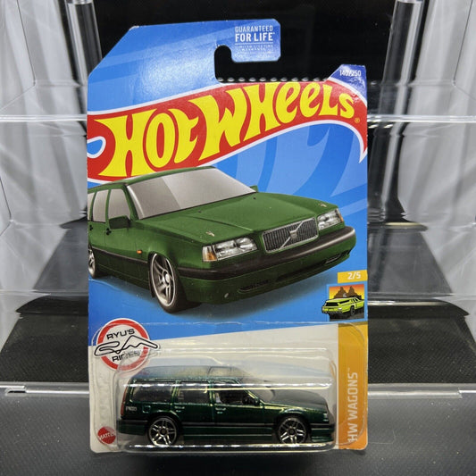 2022 Hot Wheels Green Volvo 850 Estate HW Wagons NIP