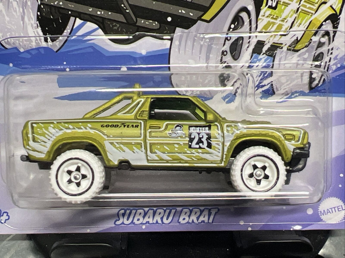 HOT WHEELS SUBARU BRAT 2018 CHRISTMAS EDITION 4/5