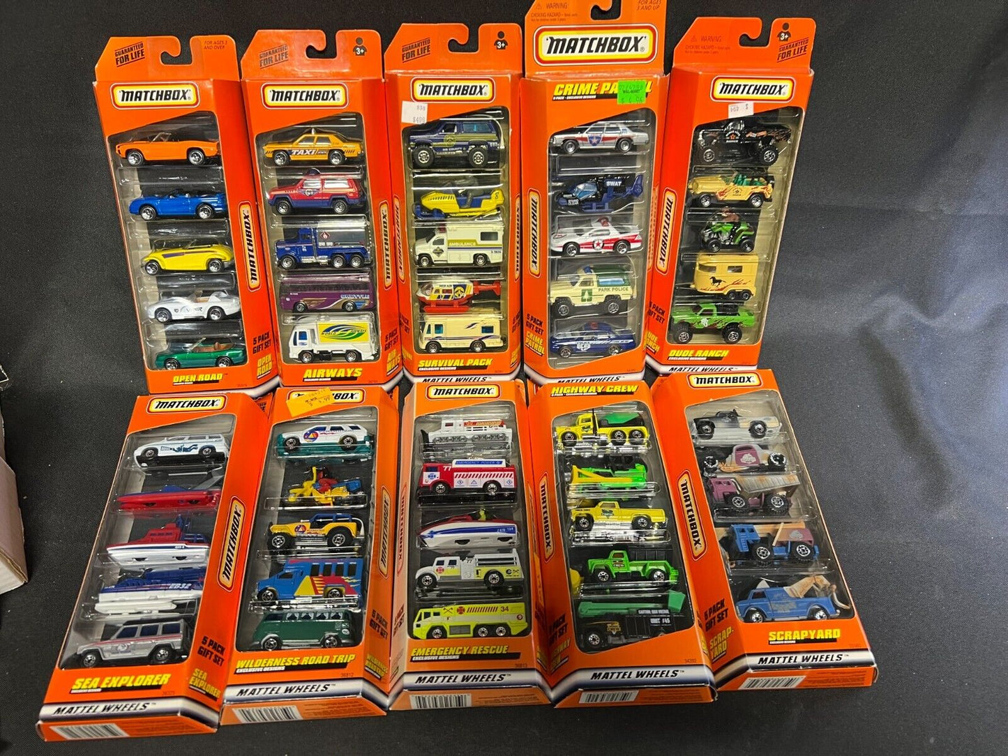 COLLECTORS: 1998 Matchbox 5 Pack Gift Boxes (NEW) YOU PICK EM!