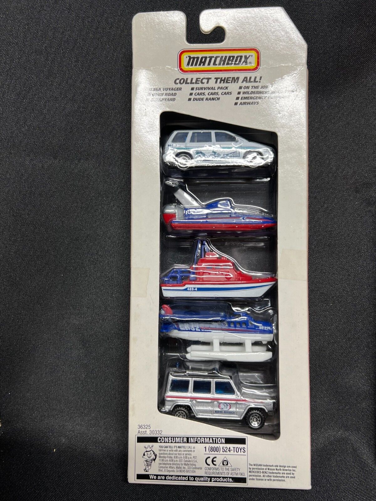 COLLECTORS: 1997 Matchbox 5 Pack Gift Boxes (NEW) YOU PICK EM!