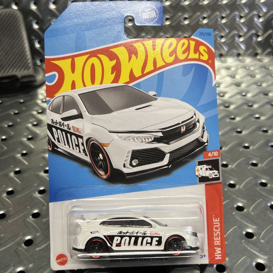 Hot Wheels 2018 Honda Civic Type R HW Rescue Series #4/10