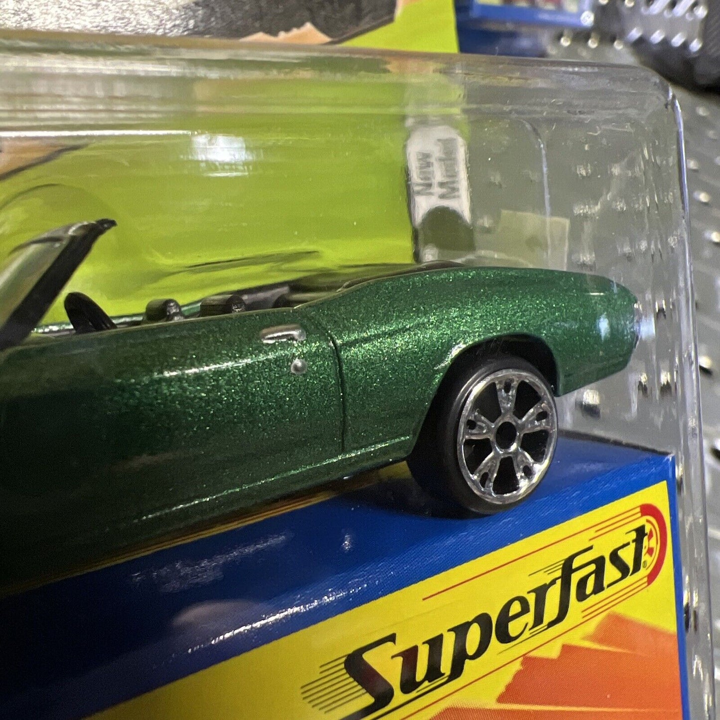 Matchbox 2004 Superfast #9 Green 1971 CHEVROLET CHEVELLE SS