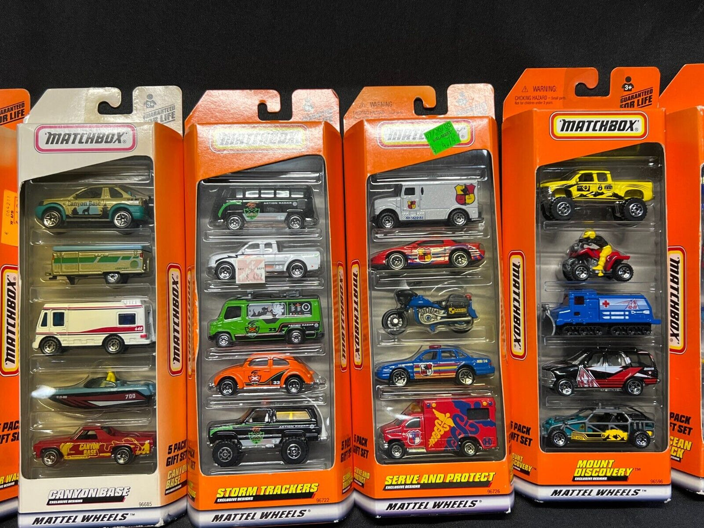 COLLECTORS: 1999 Matchbox 5 Pack Gift Boxes (NEW) YOU PICK EM!