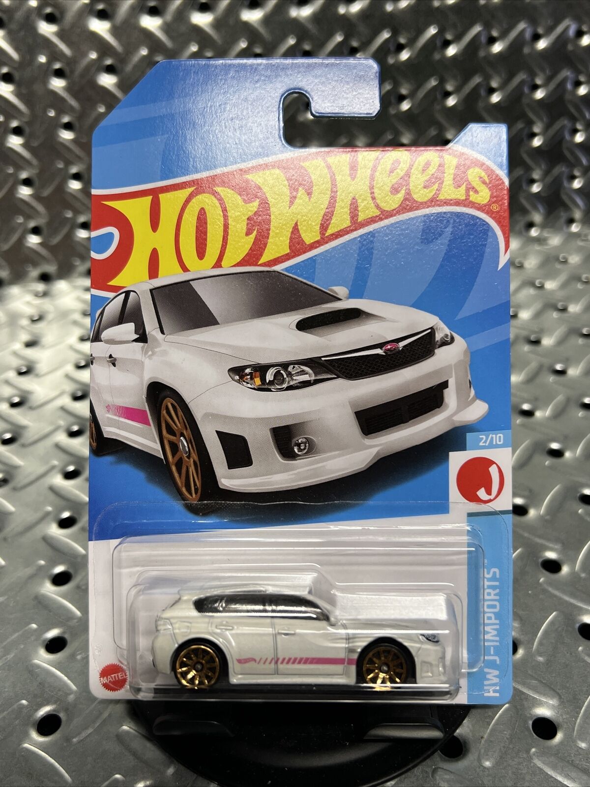 Hot Wheels 2023 Subaru WRX STI (White) HW J-Imports 2/10 #21