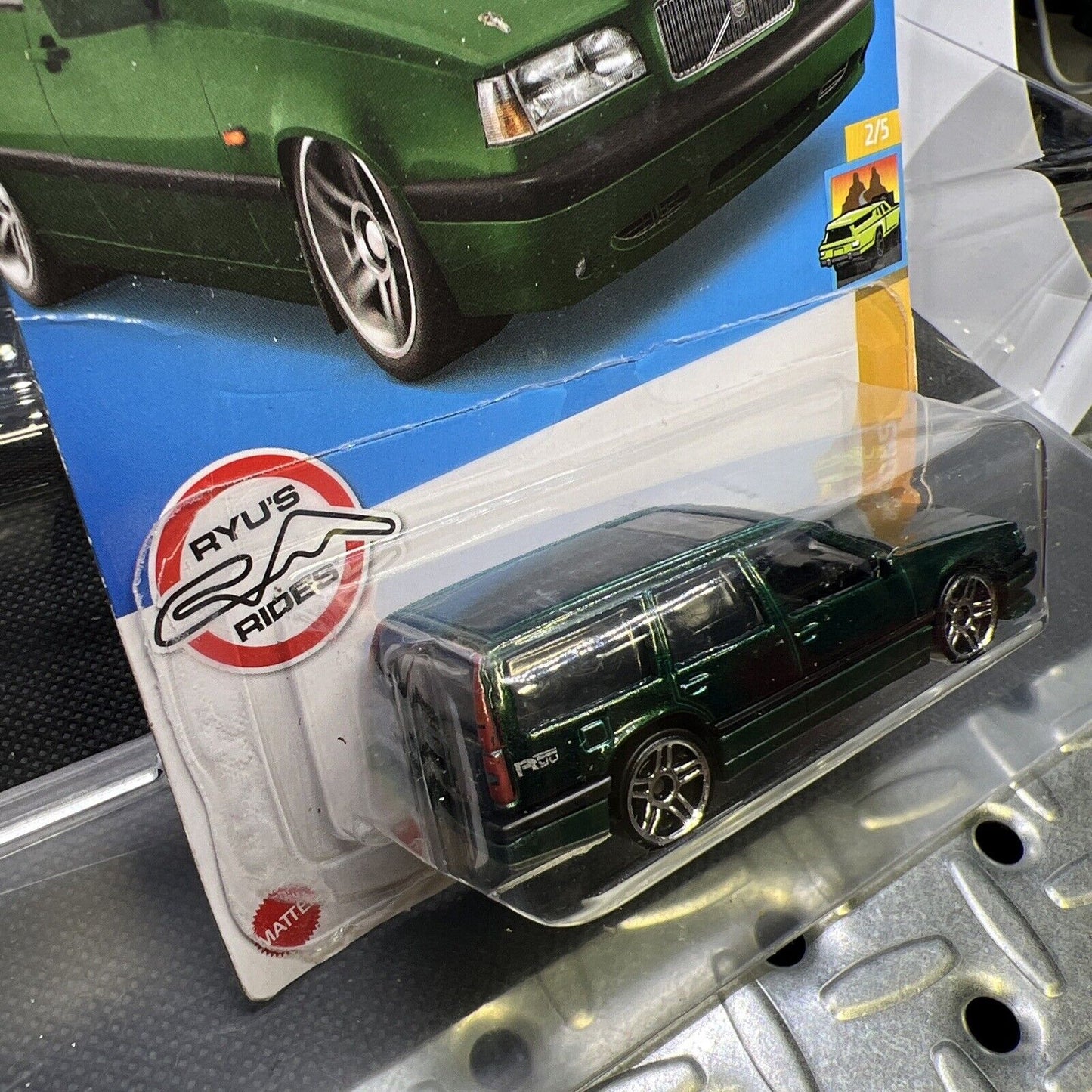 2022 Hot Wheels Green Volvo 850 Estate HW Wagons NIP