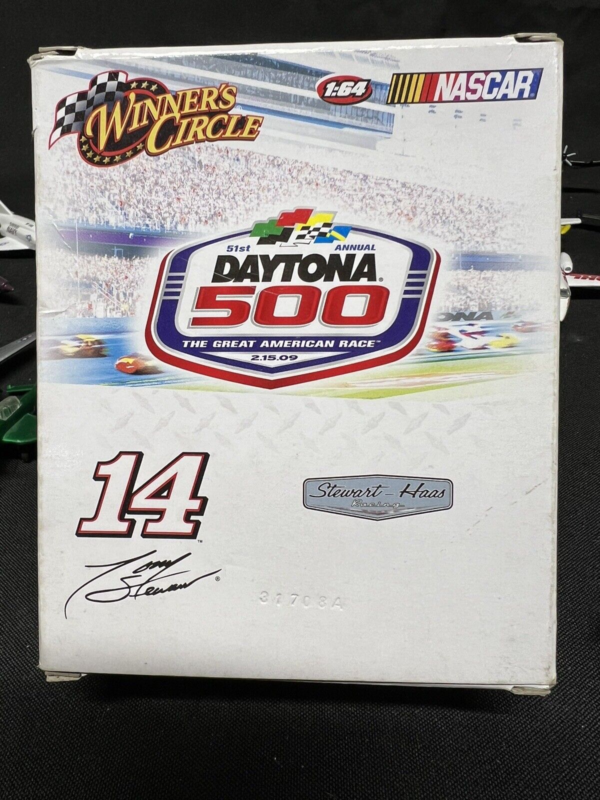 Winners Circle NASCAR 51st Daytona 500 Tony Stewart #14 Limited Edition 2 Car