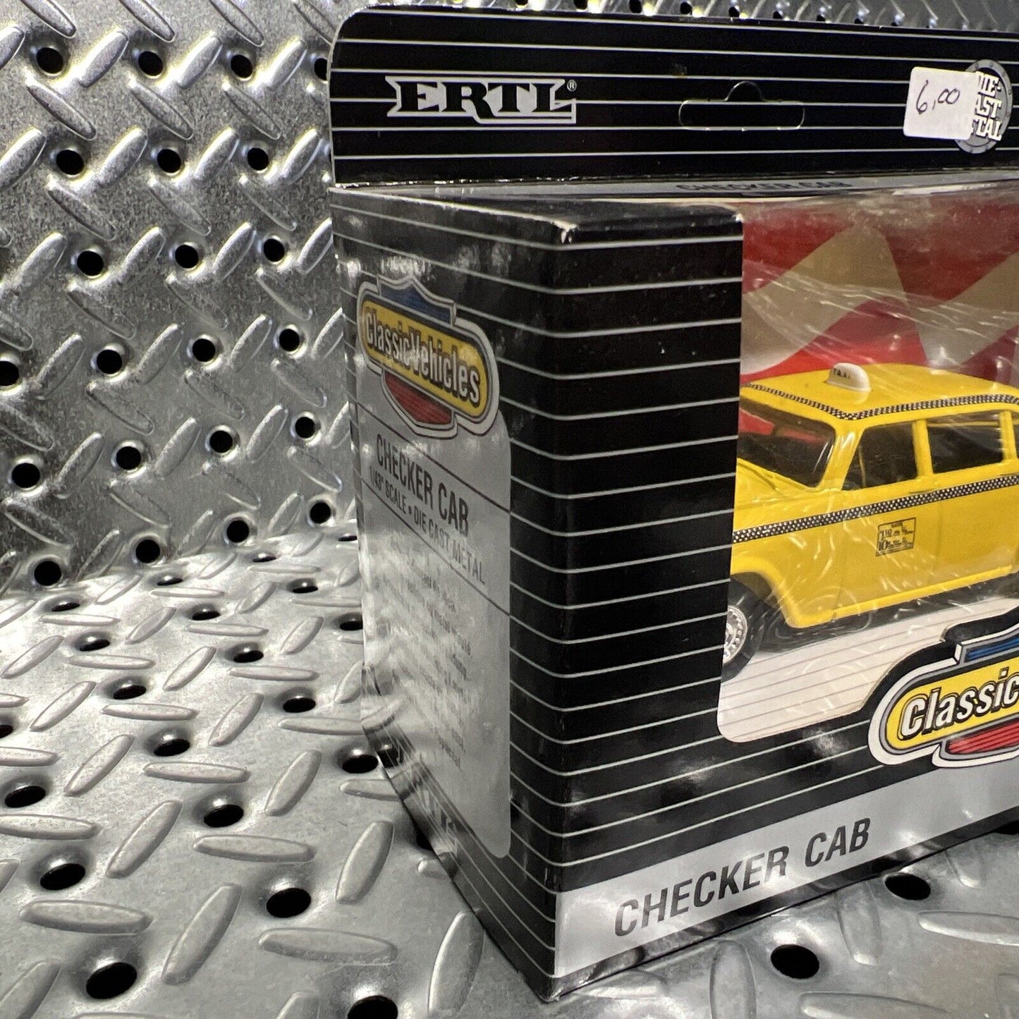 Vintage Ertl Die-Cast - Checker Cab in Orig. Box - 1:43 Scale - 1993 New