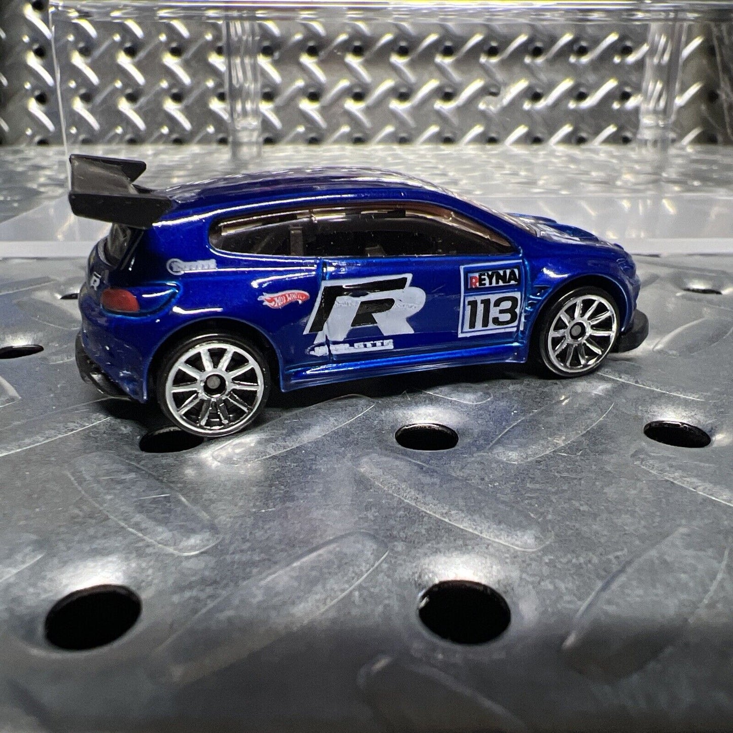 htf 2010 i Hot Wheels SCIROCCO GT 24 #33∞blue VW; 10sp Premiere ∞New Models