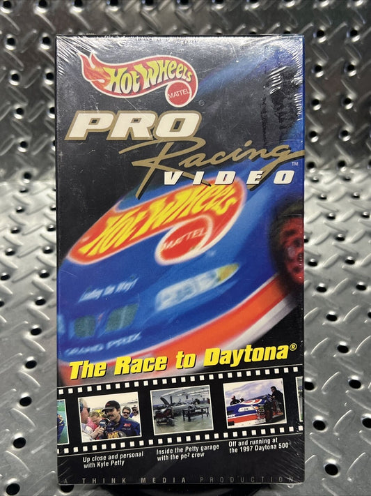 NEW Sealed 1997 Hot Wheels The Race to Daytona NASCAR VHS Movie Pro Racing Video