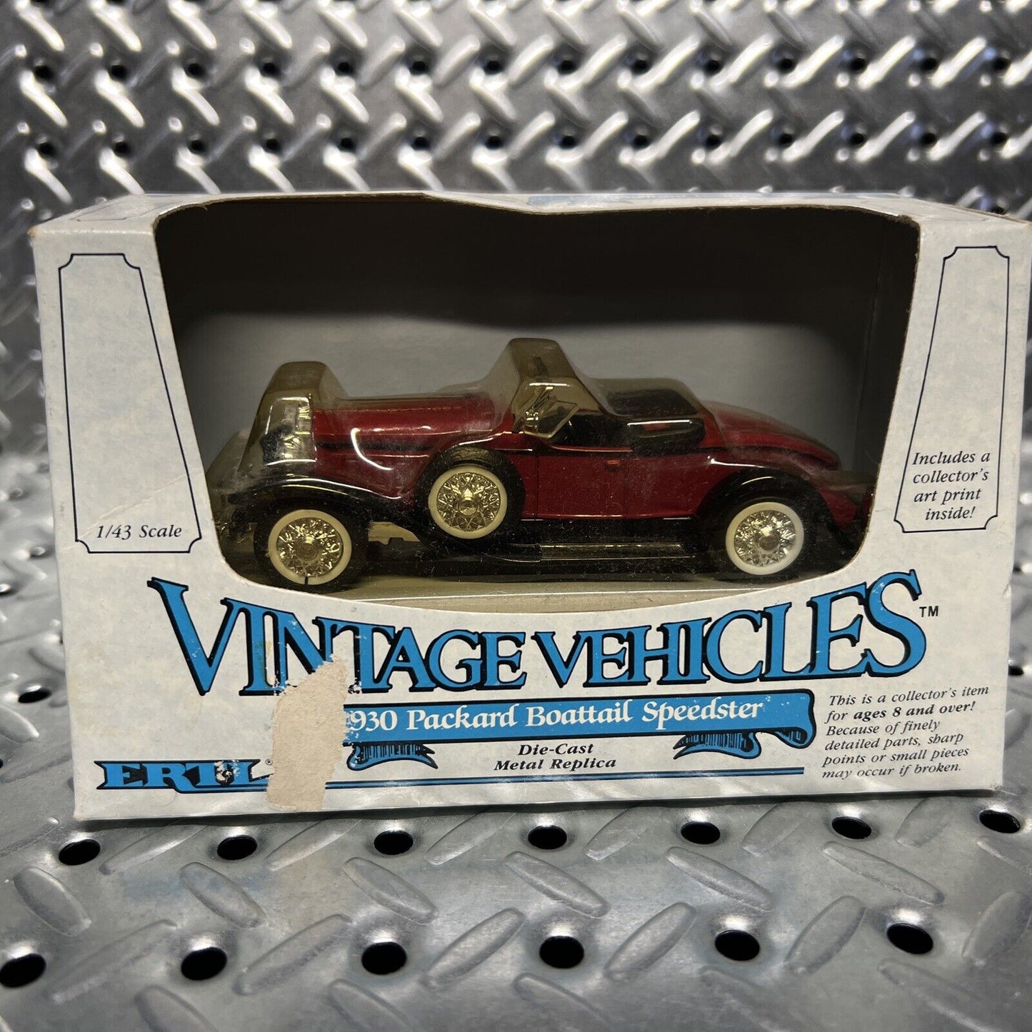 Vintage Vehicles 1930 Packard Boatail Speedster 1/43 NIP