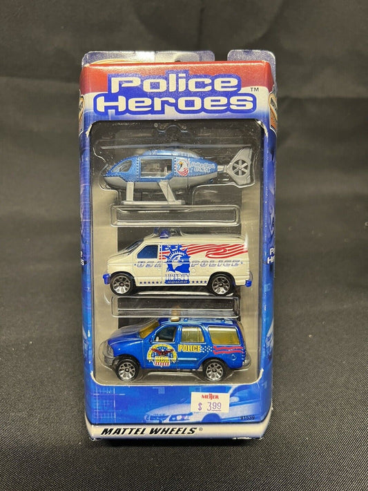 Matchbox Hero City Police Heroes Vehicles NEW FACTORY SEALED Mattel Wheels