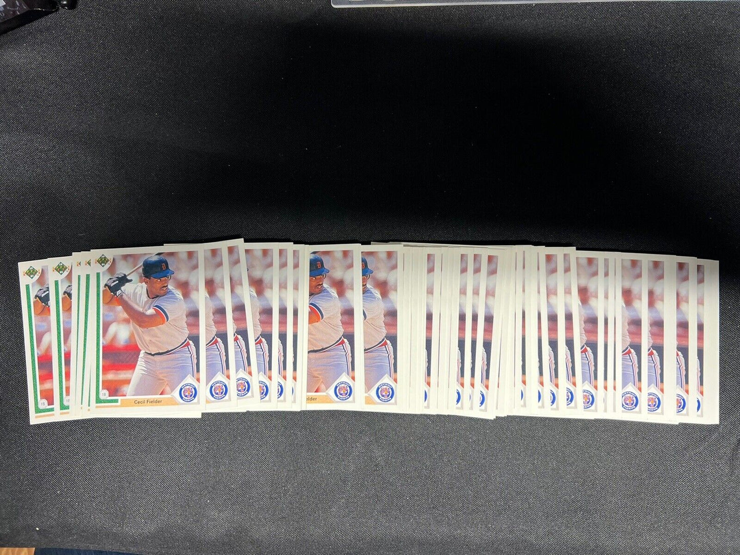 Cecil Fielder 1991 Upper Deck #244 Detroit Tigers (#96 Card Lot)