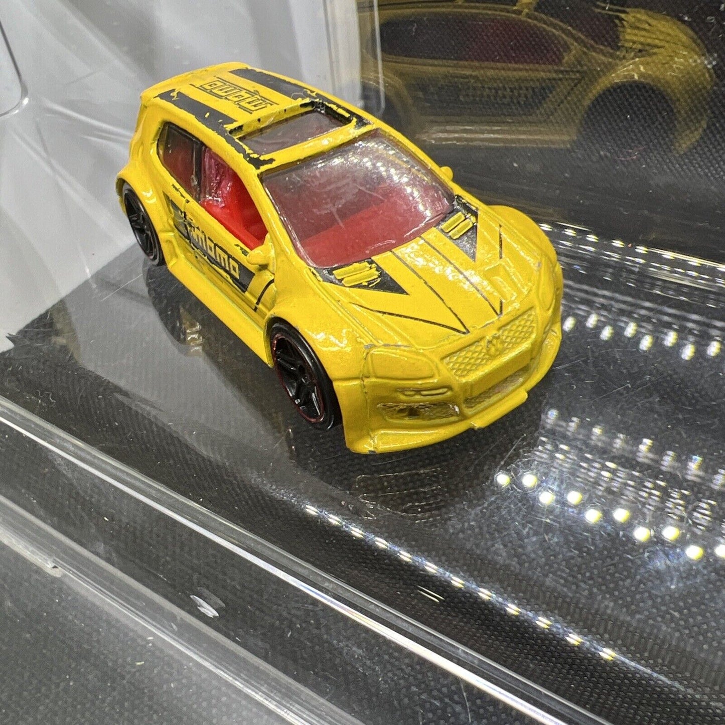 Hot Wheels Volkswagen Golf GTI Yellow - Good Condition