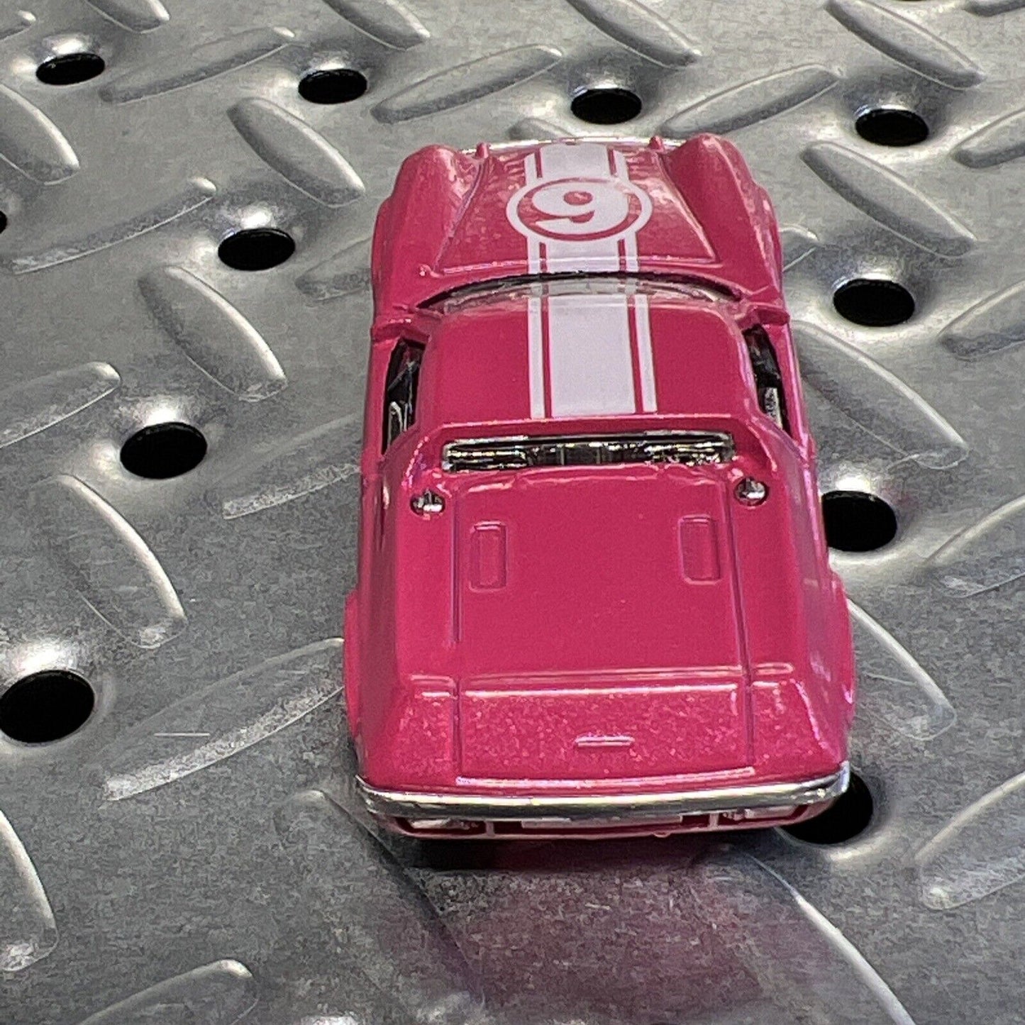 2008 Matchbox Car Lotus Europe Special 1972 Pink White Paint black wheel Mint