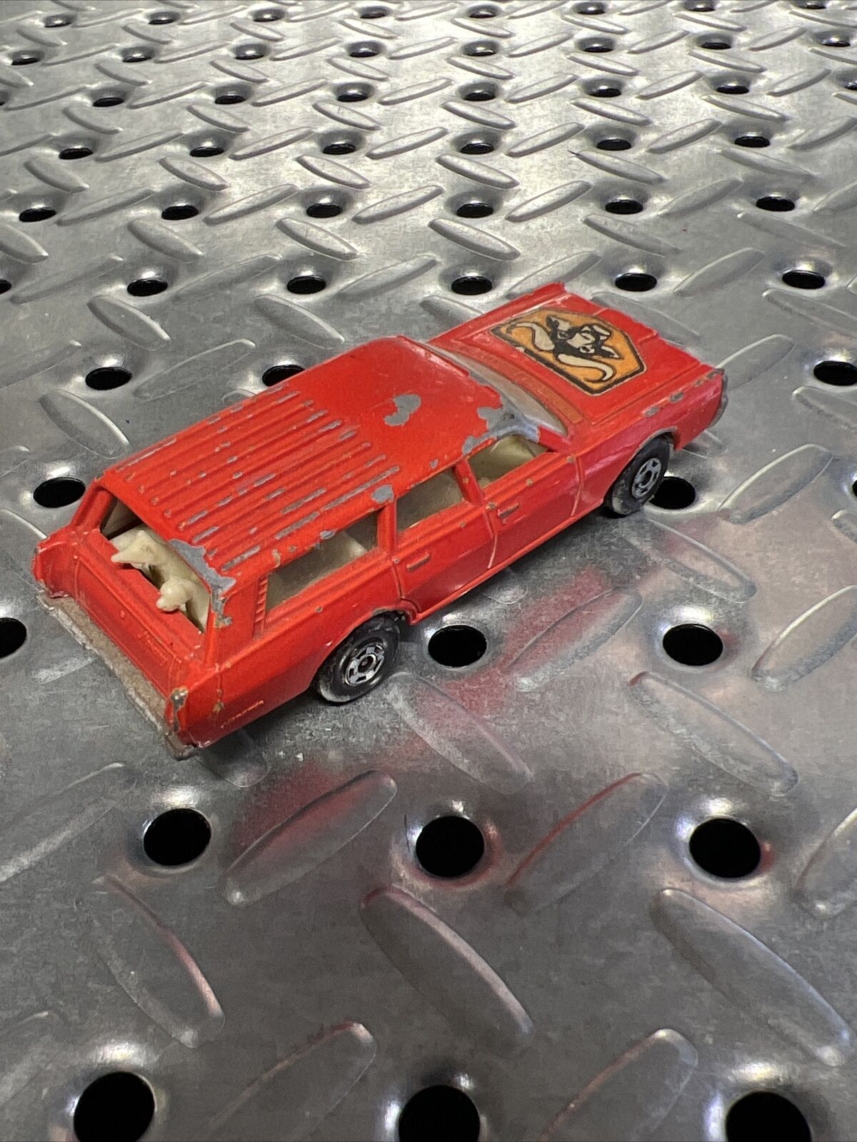 Matchbox Superfast #73 Mercury Commuter Red - Cow Head - Lesney Made In England