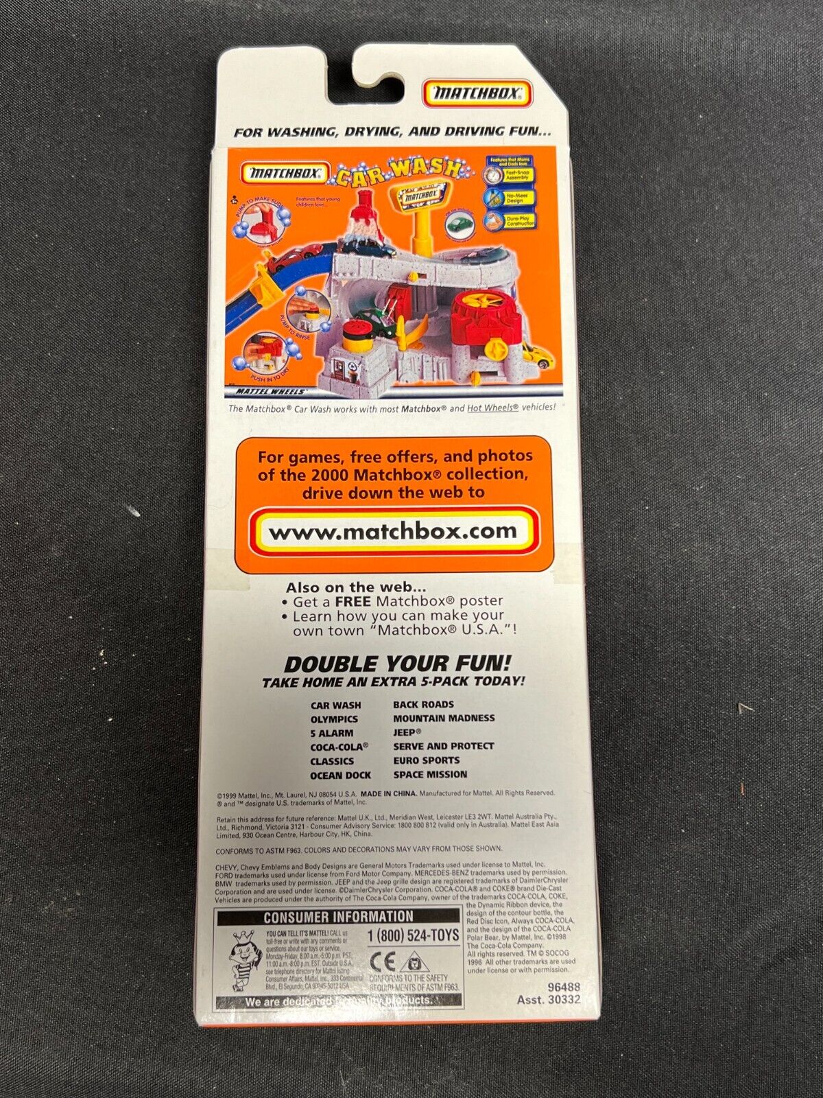 COLLECTORS: 1999 Matchbox 5 Pack Gift Boxes (NEW) YOU PICK EM!