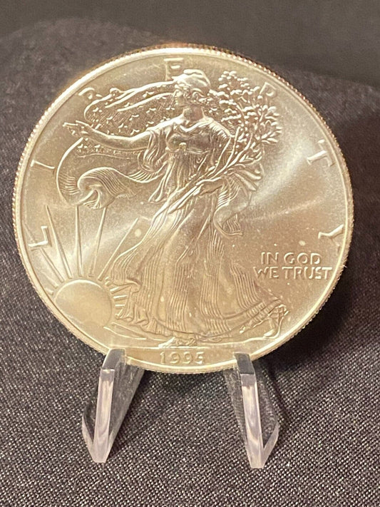 1995  1oz .999 American Eagle Silver Dollar MS #2927