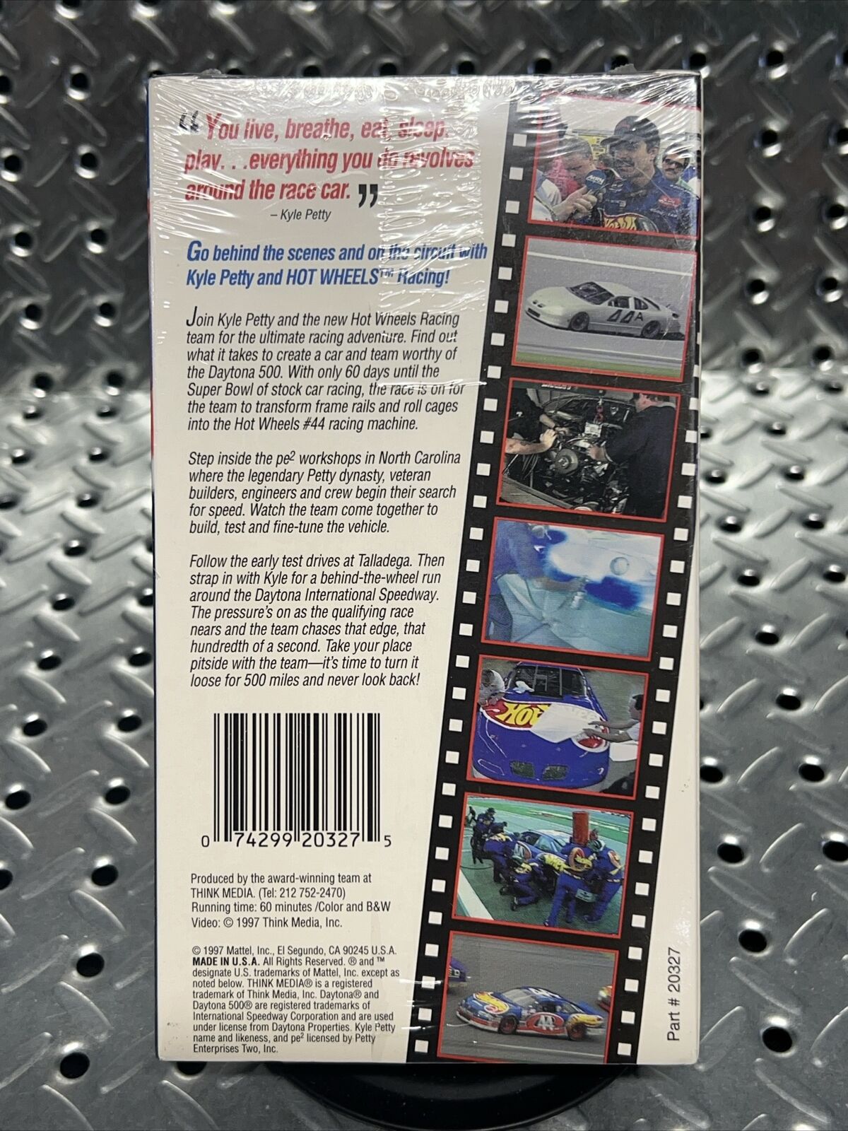 NEW Sealed 1997 Hot Wheels The Race to Daytona NASCAR VHS Movie Pro Racing Video