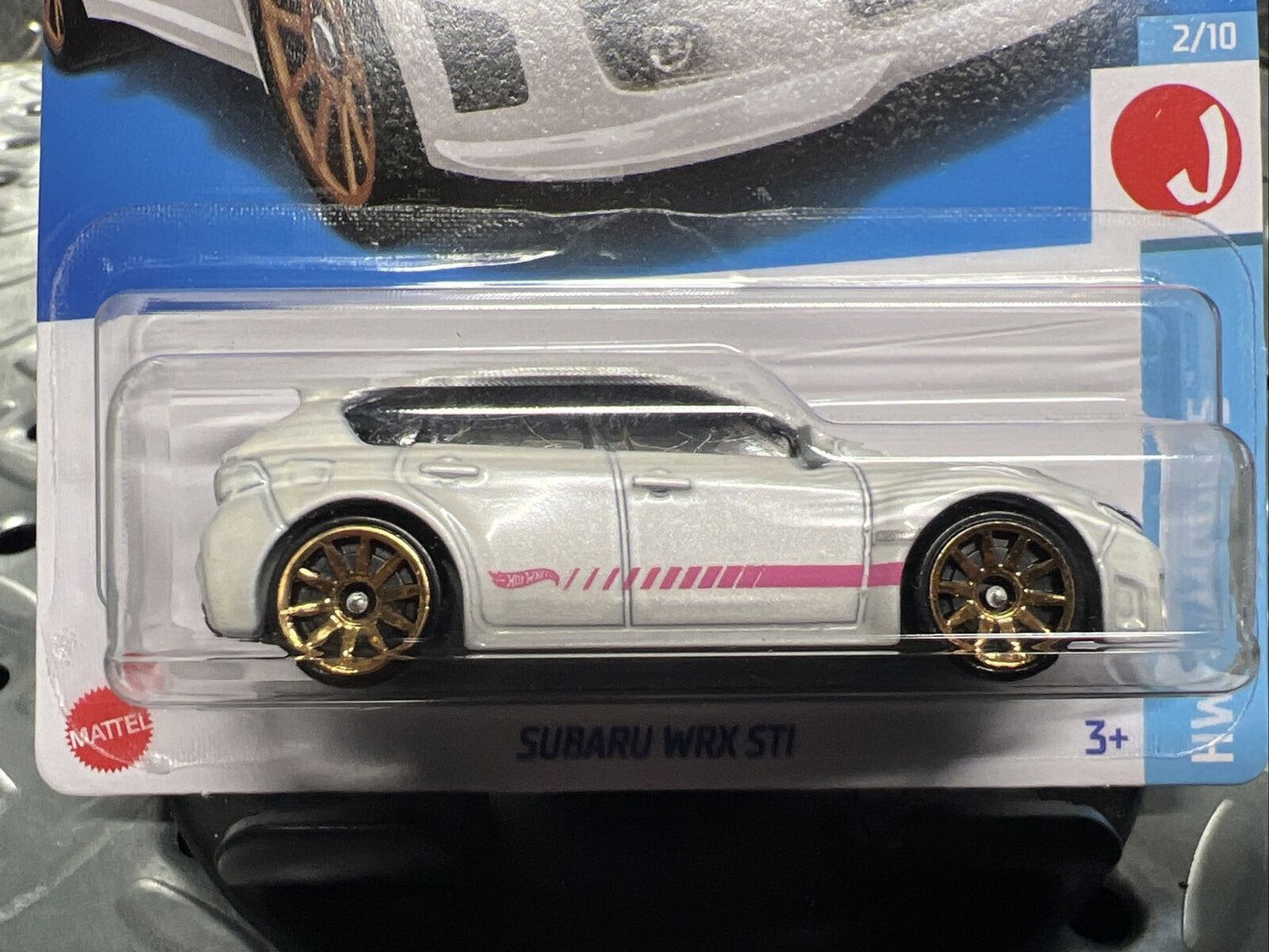 Hot Wheels 2023 Subaru WRX STI (White) HW J-Imports 2/10 #21