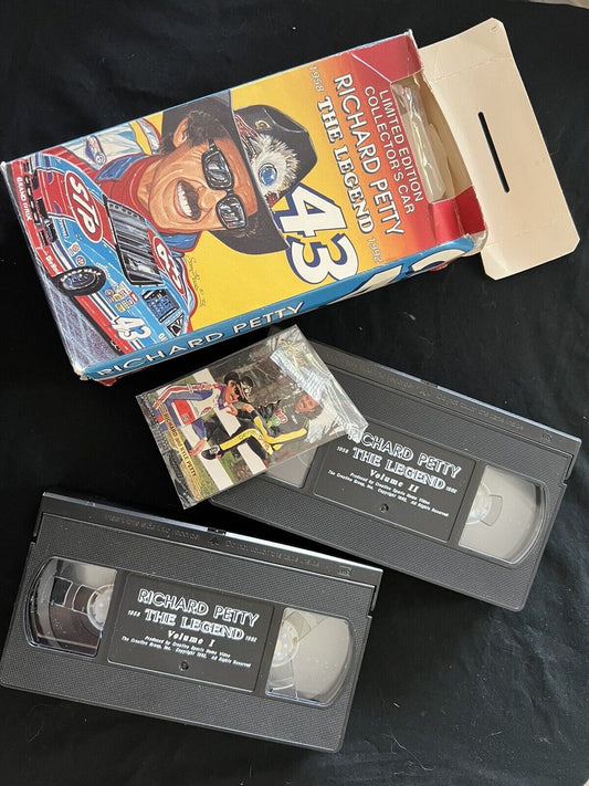 Limited Edition Richard Petty The Legend 43 1958-1992 VHS Set