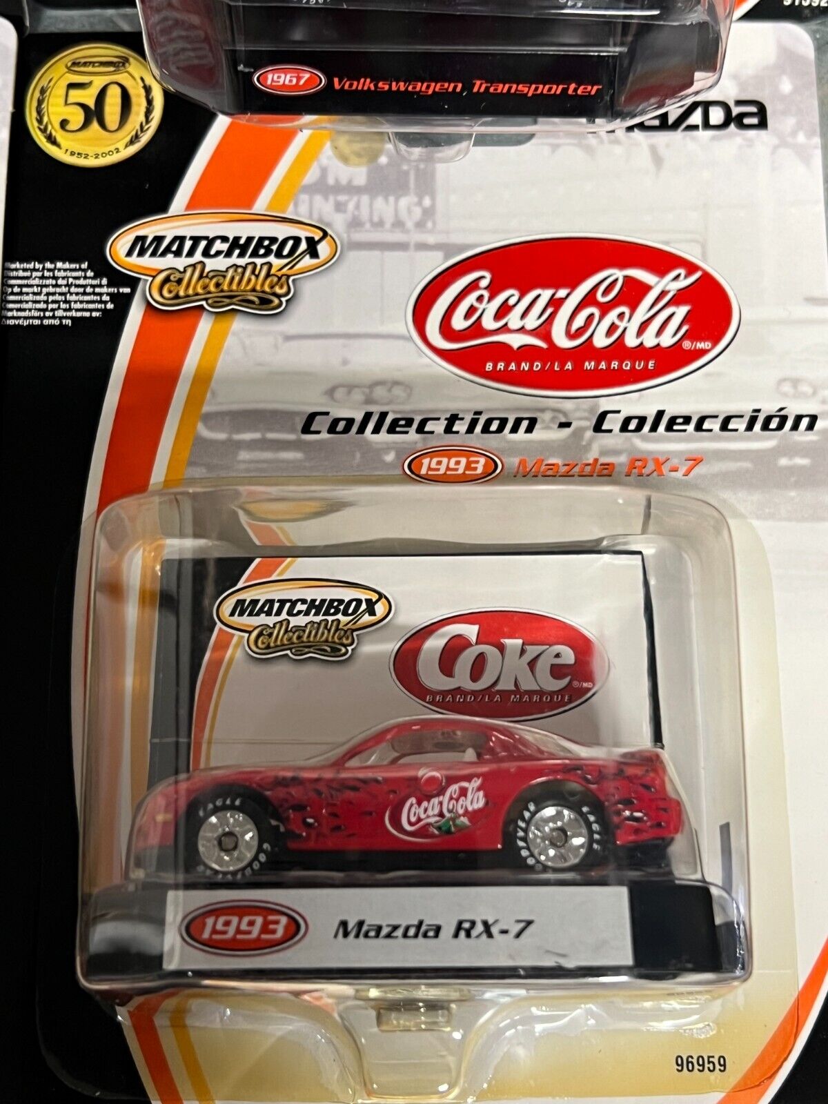 2002 MATCHBOX Coca Cola - Collectibles - NEW