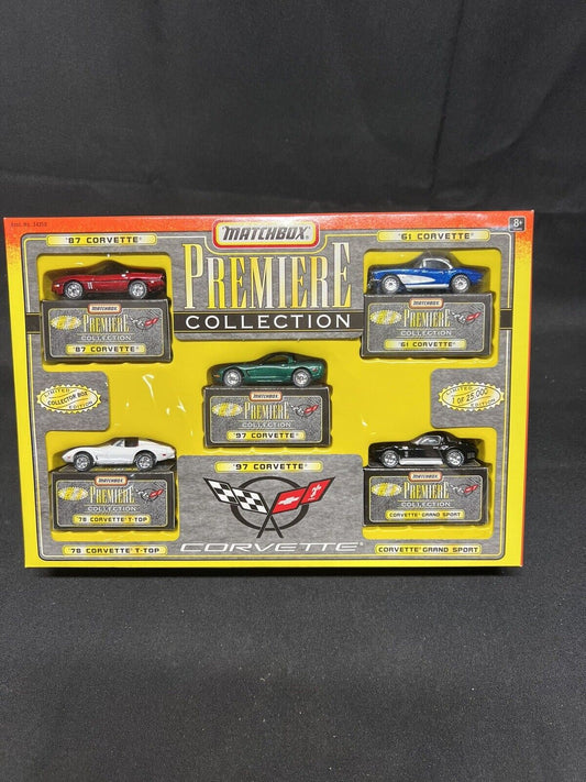 Matchbox Premiere Collection Corvette Limited Edition Set (1 of 25k New)